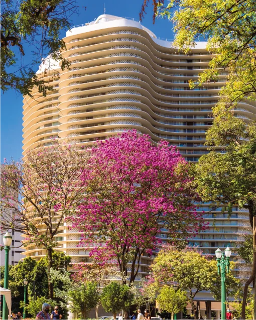 Edificio Niemeyer, en Belo Horizonte
