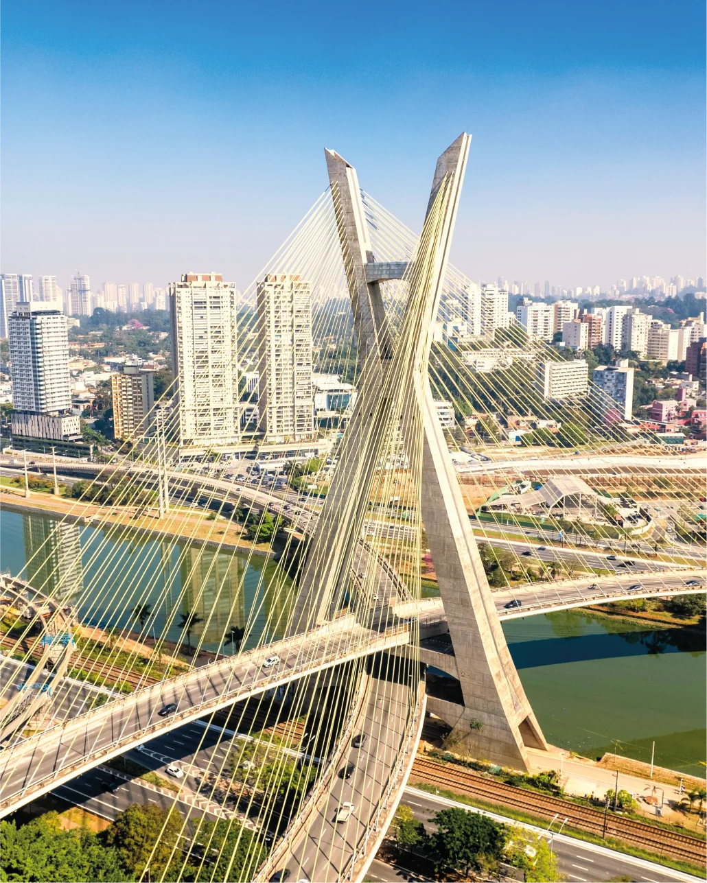 Puente Octávio Frias de Oliveira, en São Paulo