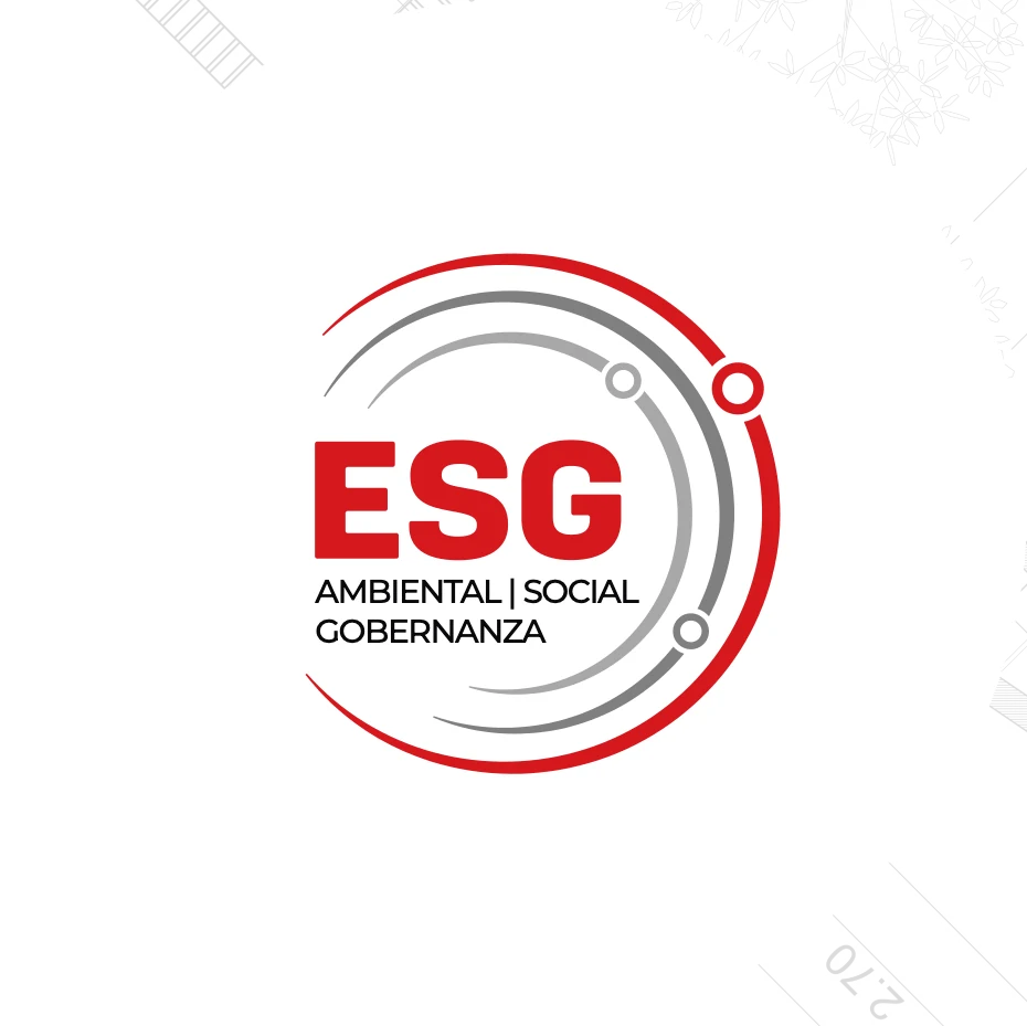 Diagrama ESG: Consultoría Inmobiliaria, Proyectos Técnicos, Permisos Oficiales, Auditoría Regulatoria, Gestión de Riesgos y Real Estate Compliance.